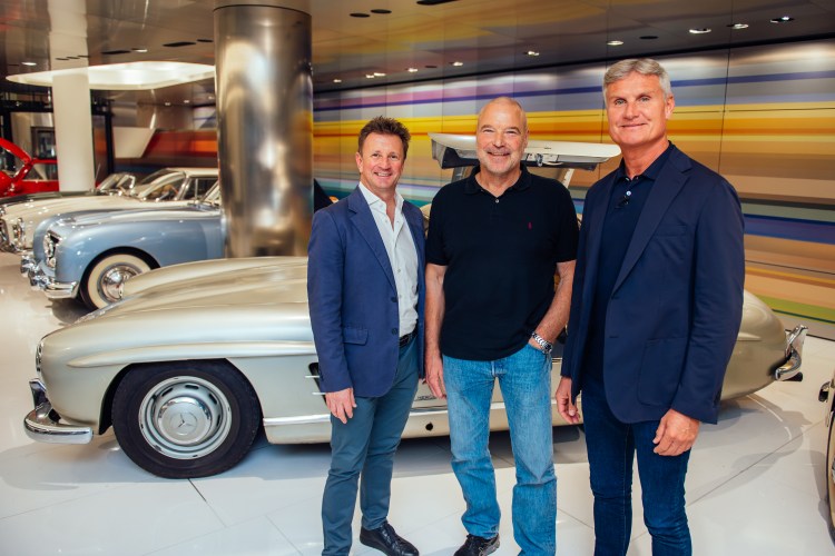 Formula One stars team up to launch classic car firm